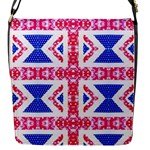 Union Jack Flag Flap Closure Messenger Bag (S)