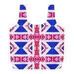 Union Jack Flag Full Print Recycle Bag (L)