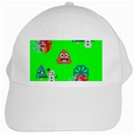 christmas poop emoji White Cap