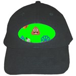 christmas poop emoji Black Cap