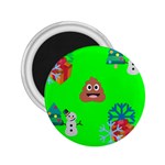 christmas poop emoji 2.25  Magnet