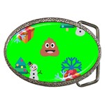 christmas poop emoji Belt Buckle