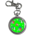 christmas poop emoji Key Chain Watch