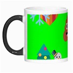 christmas poop emoji Morph Mug