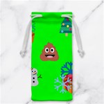 christmas poop emoji Jewelry Bag