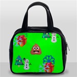 christmas poop emoji Classic Handbag (Two Sides)