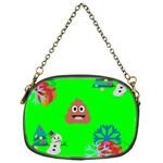 christmas poop emoji Chain Purse (One Side)