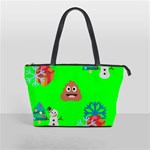 christmas poop emoji Classic Shoulder Handbag