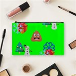 christmas poop emoji Cosmetic Bag (Medium)