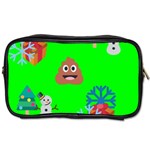 christmas poop emoji Toiletries Bag (Two Sides)