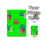 christmas poop emoji Playing Cards 54 (Mini)