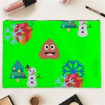 christmas poop emoji Cosmetic Bag (XXL)