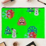 christmas poop emoji Cosmetic Bag (XXXL)