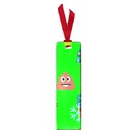 christmas poop emoji Small Book Mark