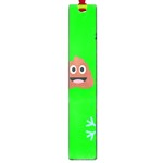 christmas poop emoji Large Book Mark