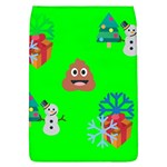 christmas poop emoji Removable Flap Cover (L)