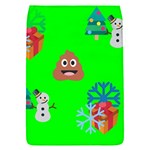 christmas poop emoji Removable Flap Cover (S)