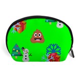 christmas poop emoji Accessory Pouch (Large)