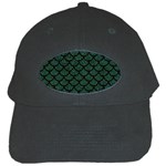 Mermaid Scales Black Cap