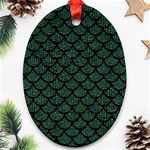 Mermaid Scales Ornament (Oval)