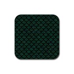 Mermaid Scales Rubber Coaster (Square)