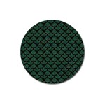 Mermaid Scales Magnet 3  (Round)