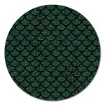 Mermaid Scales Magnet 5  (Round)