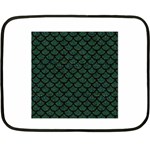 Mermaid Scales Double Sided Fleece Blanket (Mini)