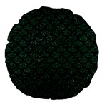 Mermaid Scales Large 18  Premium Round Cushion 