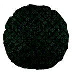 Mermaid Scales Large 18  Premium Flano Round Cushion 