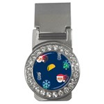 taco Emoji Christmas Money Clip (CZ)