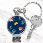 taco Emoji Christmas Nail Clippers Key Chain