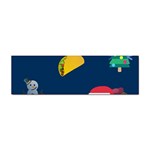 taco Emoji Christmas Sticker (Bumper)