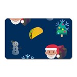 taco Emoji Christmas Magnet (Rectangular)