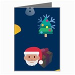 taco Emoji Christmas Greeting Card