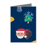 taco Emoji Christmas Mini Greeting Card