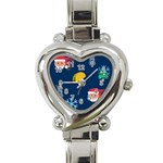 taco Emoji Christmas Heart Italian Charm Watch