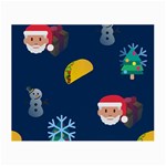 taco Emoji Christmas Small Glasses Cloth