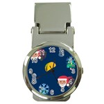 taco Emoji Christmas Money Clip Watch