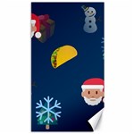 taco Emoji Christmas Canvas 40  x 72 