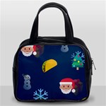 taco Emoji Christmas Classic Handbag (Two Sides)