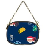 taco Emoji Christmas Chain Purse (One Side)