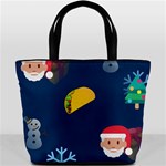 taco Emoji Christmas Bucket Bag