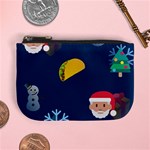 taco Emoji Christmas Mini Coin Purse