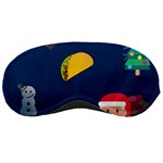 taco Emoji Christmas Sleeping Mask