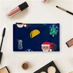 taco Emoji Christmas Cosmetic Bag (Small)