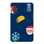 taco Emoji Christmas Memory Card Reader (Rectangular)