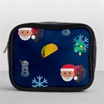 taco Emoji Christmas Mini Toiletries Bag (One Side)