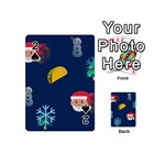 taco Emoji Christmas Playing Cards 54 (Mini)