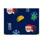 taco Emoji Christmas 6  x 8  Desktop Photo Plaque 